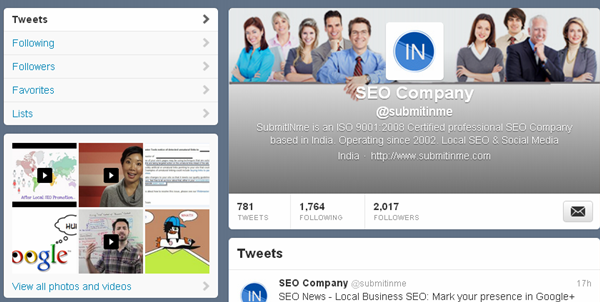 local seo twitter branding